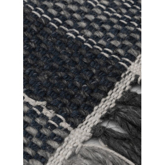 Vaip NORTON BLACK GRAY (Handmade Collection)